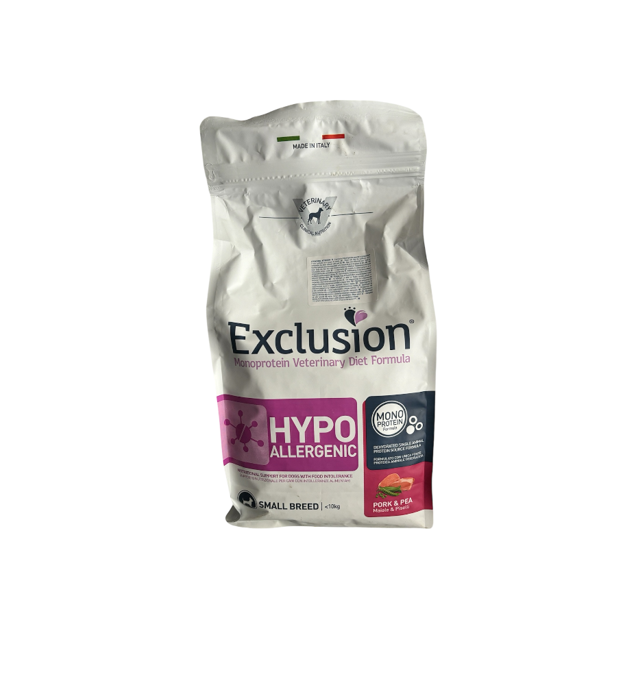 Exclusion Hypo Allergenic Small Breed Pork & Pea