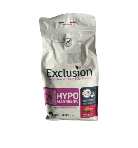 Exclusion Hypo Allergenic Small Breed Pork & Pea